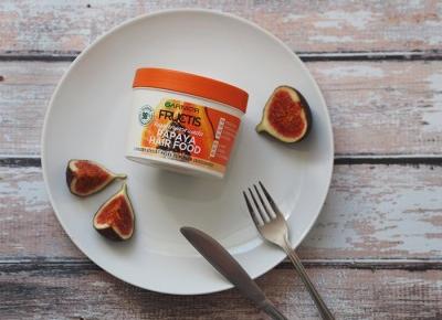 Recenzja maski do włosów Garnier Fructis Papaya Hair Food